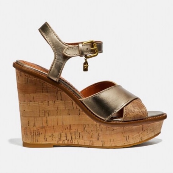 Coach wedge heels - Picture 2 of 7